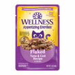 $1 OFF: Wellness Appetizing Entrees Flaked Tuna & Cod Adult Pouch Cat Food 1.4oz