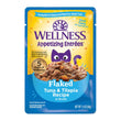 $1 OFF: Wellness Appetizing Entrees Flaked Tuna & Tilapia Adult Pouch Cat Food 1.4oz