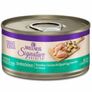 Wellness CORE Signature Selects Shredded Chicken & Quail Egg Grain-Free Canned Cat Food 2.8oz