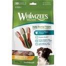 Whimzees Toothbrush Medium Grain-Free Dental Dog Treats 12pc