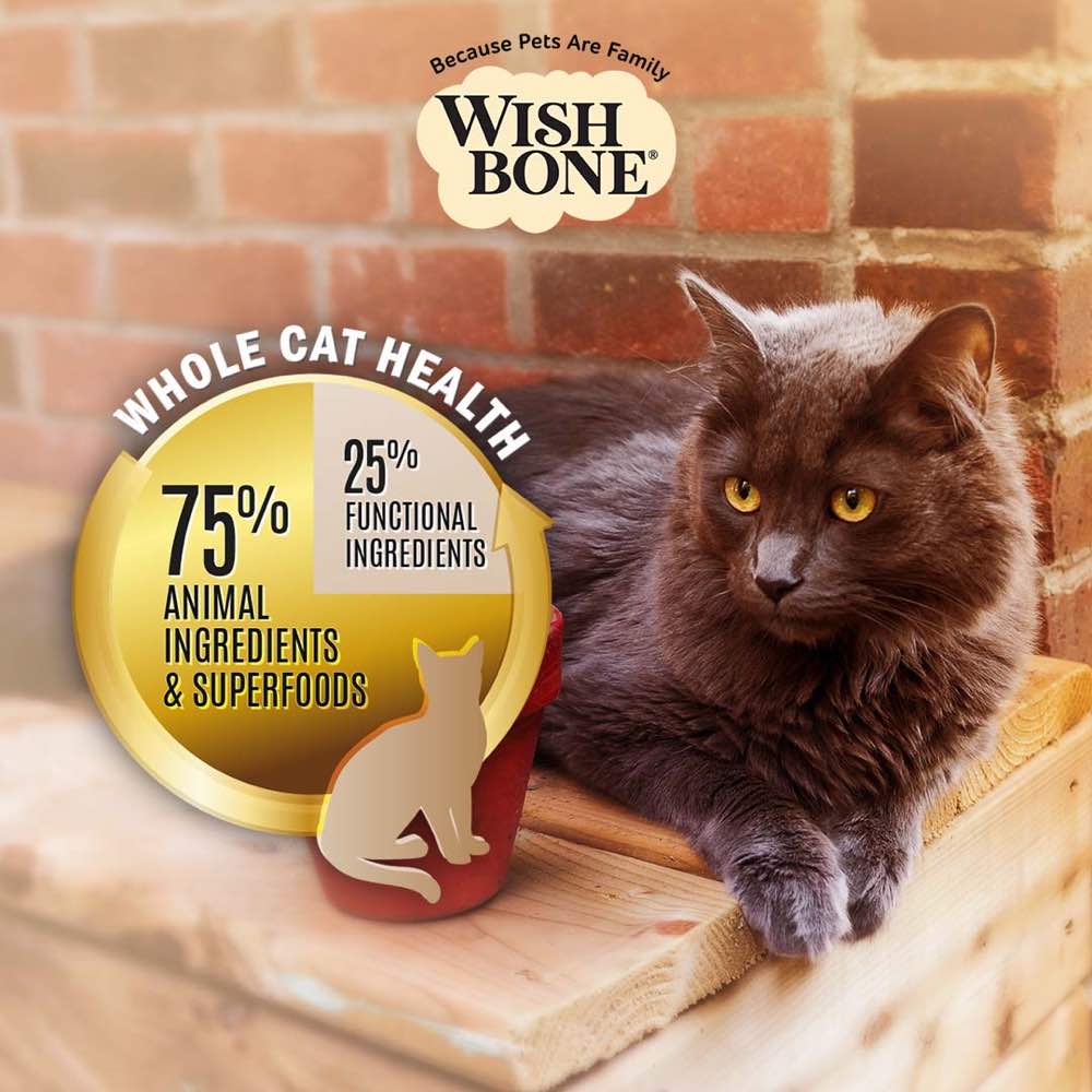 Wishbone Graze Beef, Lamb & Chicken Grain-Free Dry Cat Food 4lb