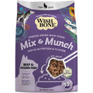Wishbone Mix & Munch Beef & Ocean Fish Grain-Free Freeze-Dried Raw Food Cat Food Topper 350g