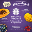 Wishbone Mix & Munch Beef & Ocean Fish Grain-Free Freeze-Dried Raw Food Cat Food Topper 350g