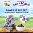 Wishbone Mix & Munch Beef & Ocean Fish Grain-Free Freeze-Dried Raw Food Cat Food Topper 350g