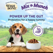 Wishbone Mix & Munch Beef & Ocean Fish Grain-Free Freeze-Dried Raw Food Dog Food Topper 350g