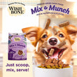 Wishbone Mix & Munch Beef & Ocean Fish Grain-Free Freeze-Dried Raw Food Dog Food Topper 350g
