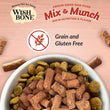 Wishbone Mix & Munch Beef & Venison Grain-Free Freeze-Dried Raw Food Dog Food Topper 350g