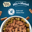 Wishbone Mix & Munch Chicken & Rabbit Grain-Free Freeze-Dried Raw Food Cat Food Topper 350g