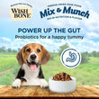 Wishbone Mix & Munch Chicken & Rabbit Grain-Free Freeze-Dried Raw Food Dog Food Topper 350g