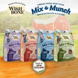Wishbone Mix & Munch Chicken & Rabbit Grain-Free Freeze-Dried Raw Food Dog Food Topper 350g