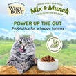 Wishbone Mix & Munch Lamb, Goat & Chicken Grain-Free Freeze-Dried Raw Food Cat Food Topper 350g