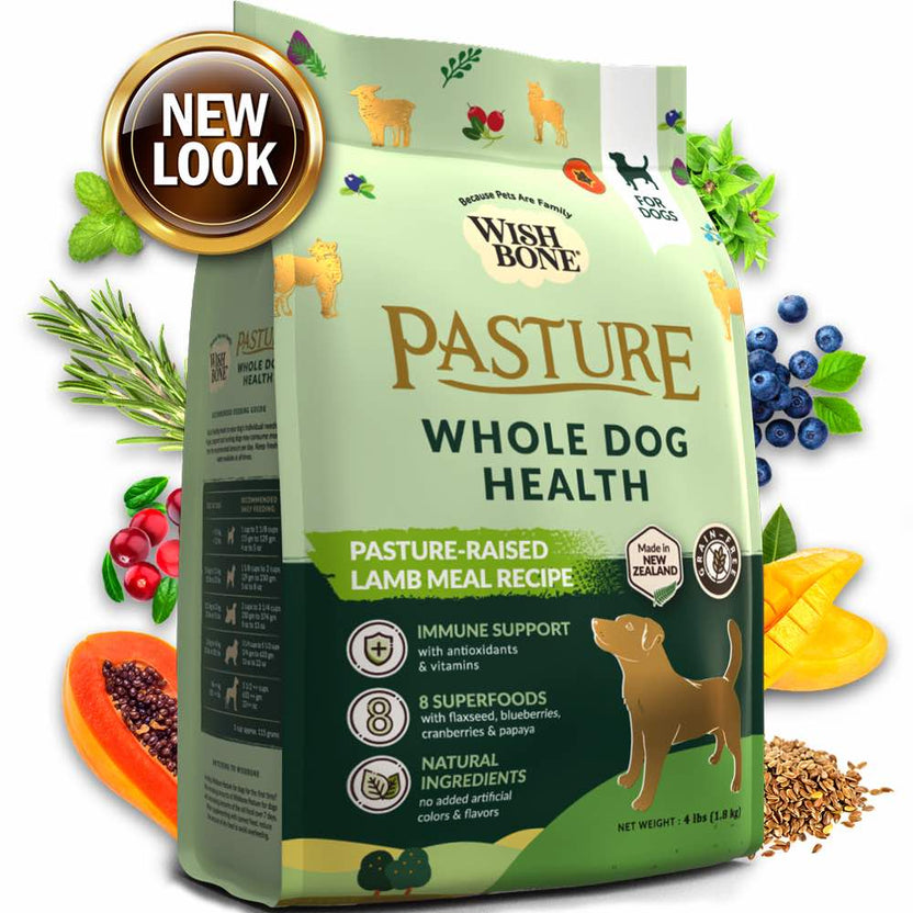 Wishbone Pasture Lamb Meal Grain-Free Dry Dog Food | Kohepets