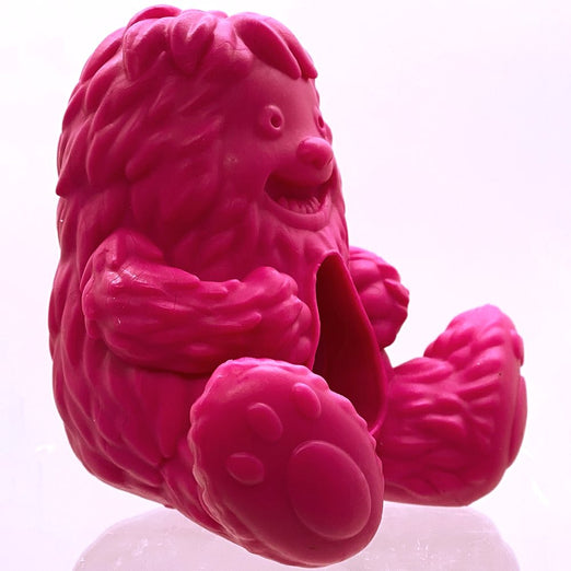 Yeti Dog Chew Puff & Play Hangry Yeti Dog Toy (Pink) Kohepets