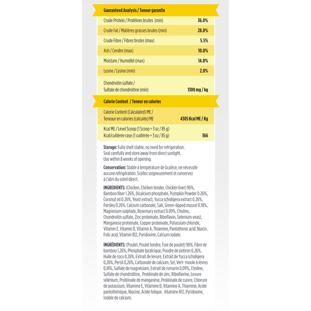Zeal Canada Gently Air-Dried Chicken Recipe Dry Dog Food 1lb (Exp 16Nov25)