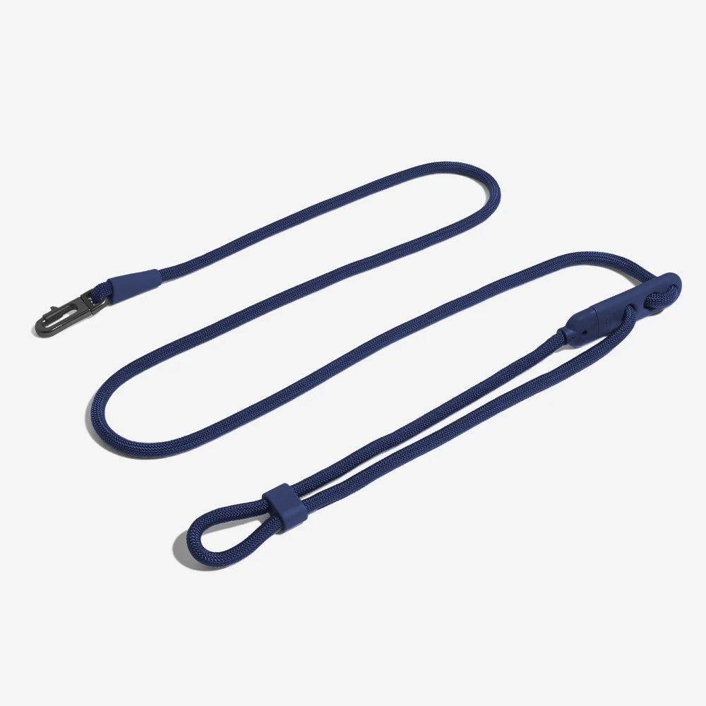 Zee.Dog Deep Blue Hands Free Rope Dog Leash