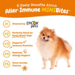 Zesty Paws Aller-Immune Mini Bites Lamb Flavor Dog Supplement Chews 90ct