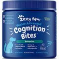 Zesty Paws Senior Advanced Cognition Bites Chicken Flavor Dog Supplement Chews 90ct