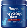 Zesty Paws Senior Advanced Vision Bites Chicken Flavor Dog Supplement Chews 90ct