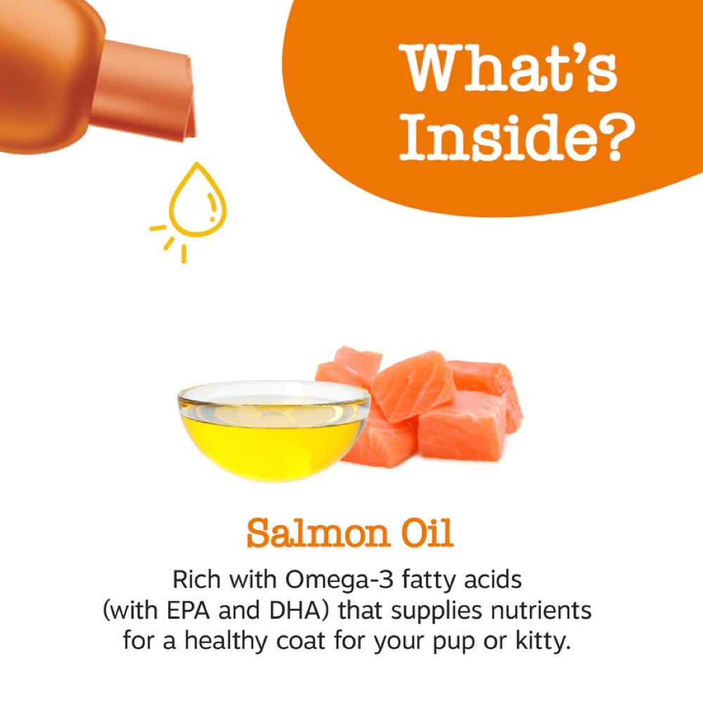 Zesty Paws Wild Alaskan Salmon Oil Supplement For Cats & Dogs Kohepets