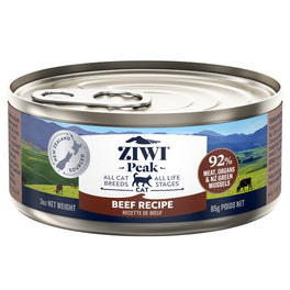 20% OFF: ZiwiPeak Beef Grain-Free Canned Cat Food 85g