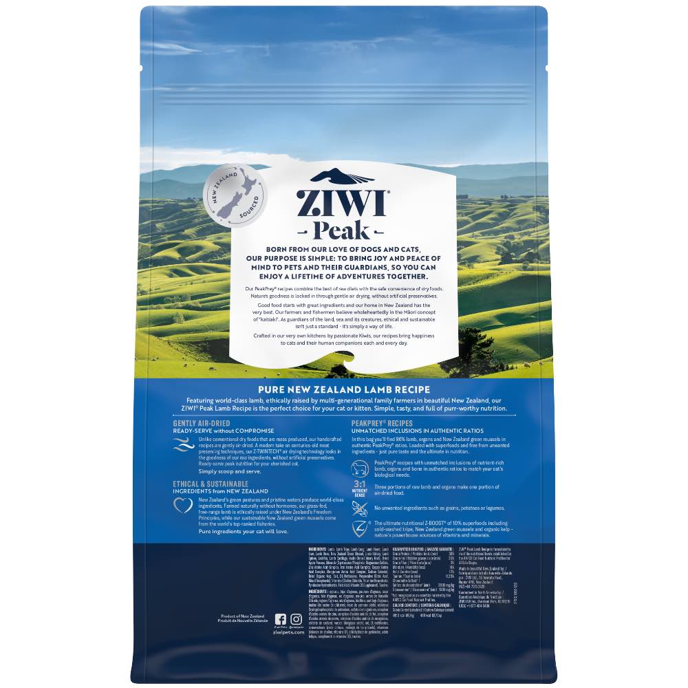20% OFF: Ziwi Peak Air-Dried Lamb Cat Food