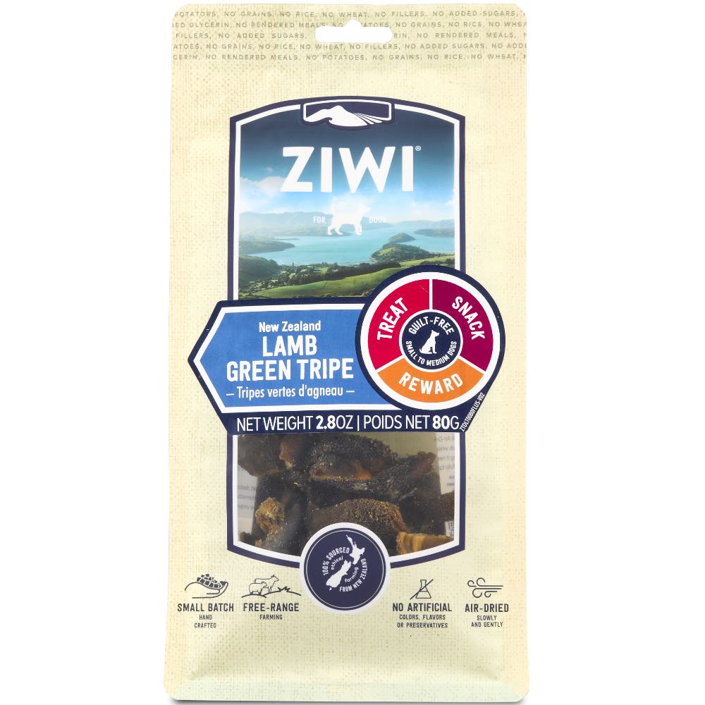 20% OFF: Ziwi Peak New Zealand Lamb Tripe Dog Chew 80g