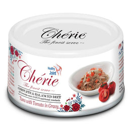 Cherie Complete & Balanced Healthy Joint Tuna with Tomato in Gravy Canned Cat Food 80g - Kohepets