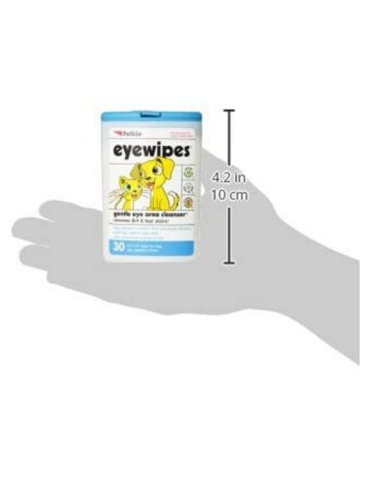 10% OFF: Petkin Eye Wipes For Cats & Dogs 30ct - Kohepets