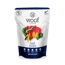WOOF Beef Recipe Air Dried Dog Bite Treats 100g