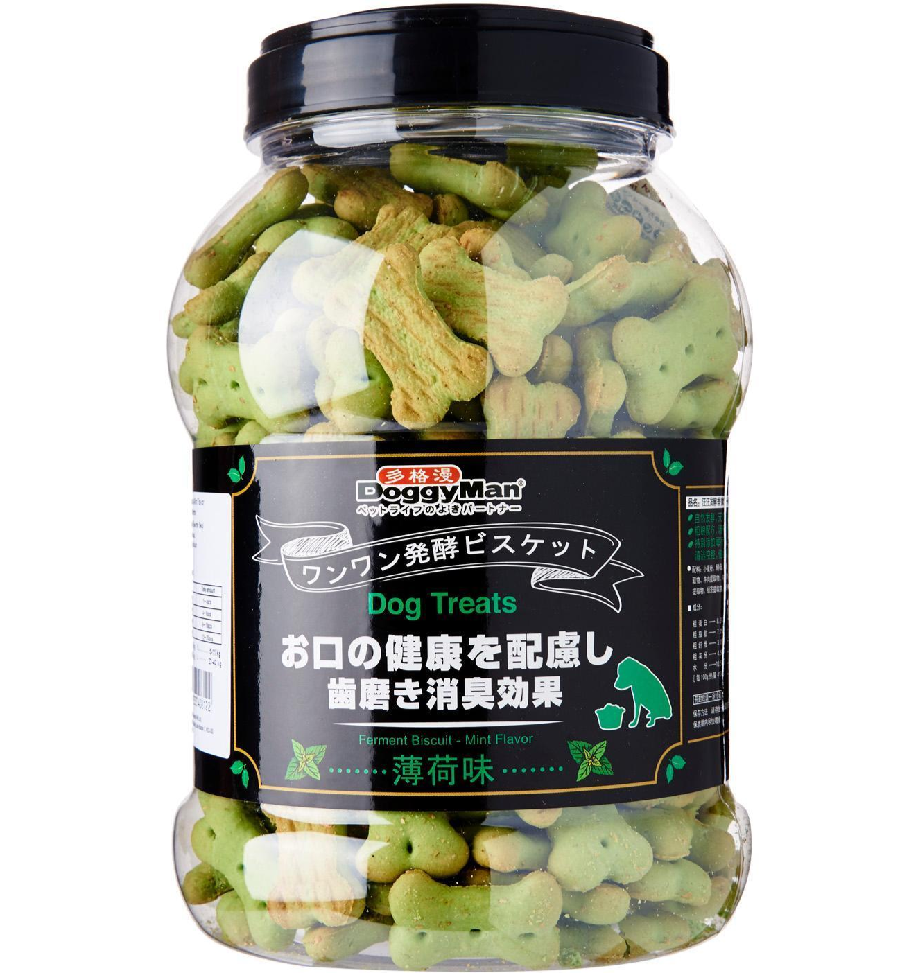 DoggyMan Ferment Biscuit Mint Dog Treats 680g - Kohepets