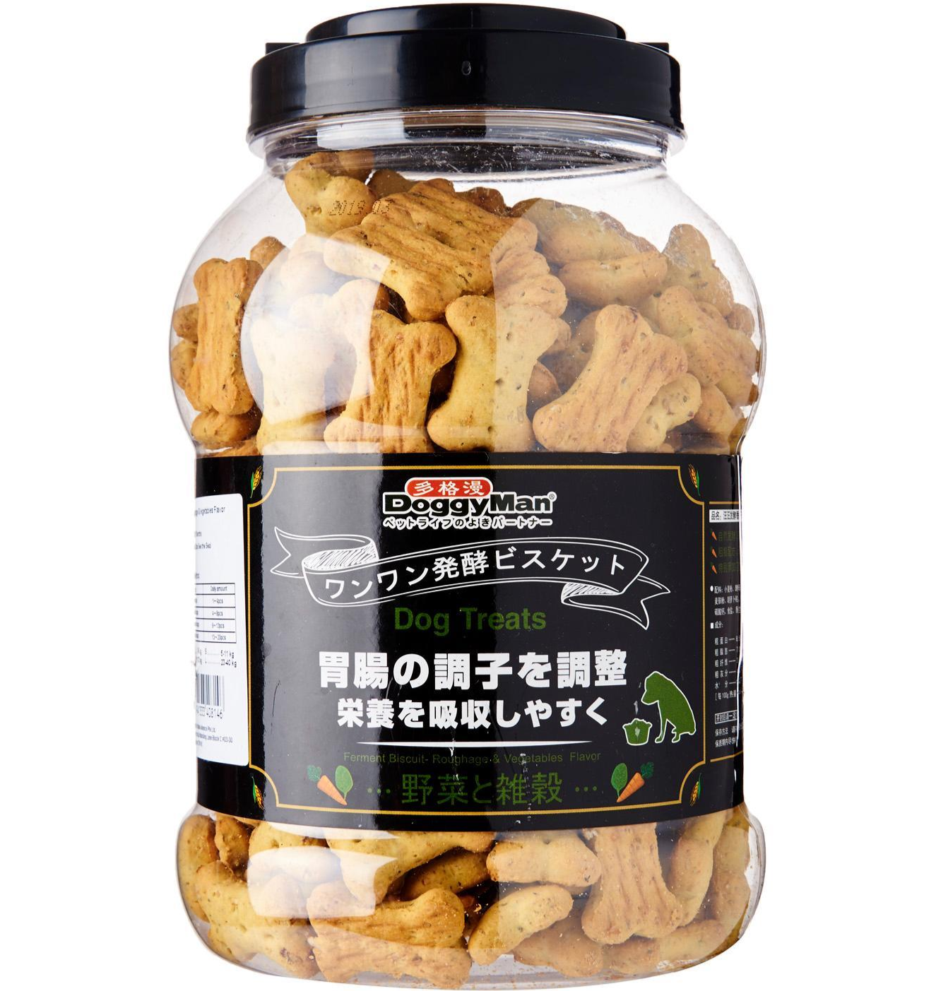 DoggyMan Ferment Biscuit Roughage & Vegetables Dog Treats 680g - Kohepets