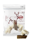 Absolute Bites Deer Antler with Rope Dental Dog Chew