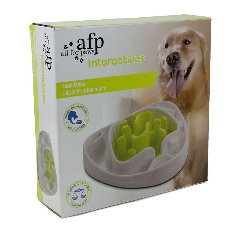 All For Paws Food Maze Slow Feeder Dog Toy - Kohepets