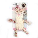All For Paws Shabby Chic Dainty Doll Rabbit Dog Toy