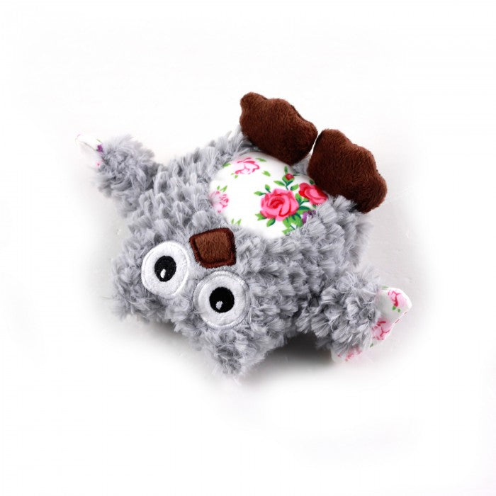 All For Paws Shabby Chic Minimal Owl Dog Toy - Kohepets
