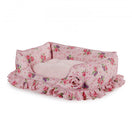 All For Paws Shabby Chic Medium Bolster Bed