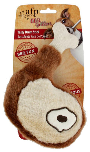 All For Paws Tasty Drumstick Dog Toy - Kohepets
