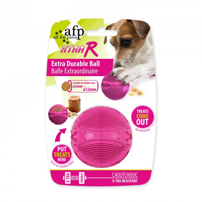 All For Paws Xtra-R Extra Durable Ball Dog Toy - Kohepets