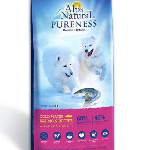 Alps Natural Pureness Holistic Cold Water Salmon Dry Dog Food - Kohepets
