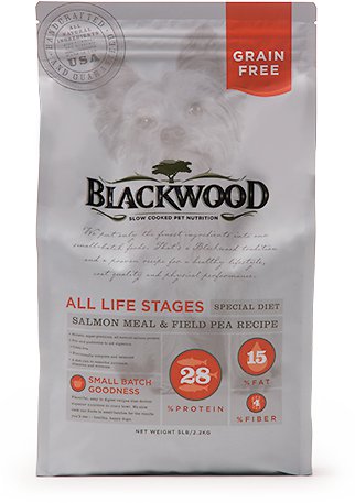 Blackwood Grain-Free Salmon Meal & Field Pea Dry Dog Food 5lb - Kohepets