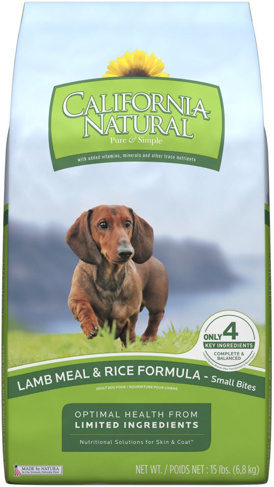 California Natural Lamb Meal & Rice Formula Small Bites Dry Dog Food - Kohepets