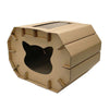 Cat Love Cozy Scratcher Den With Catnip - Kohepets
