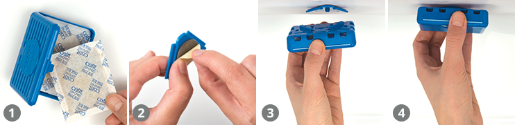 Catit Magic Blue Cartridge Litter Box Air Purifier - Kohepets