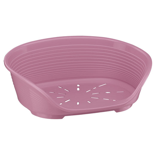 Ferplast Siesta Plastic Pet Bed - Pink 2 - Kohepets