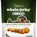 Fruitables Whole Jerky Bites Duck & Sweet Potato Jerky Dog Treats 5oz - Kohepets