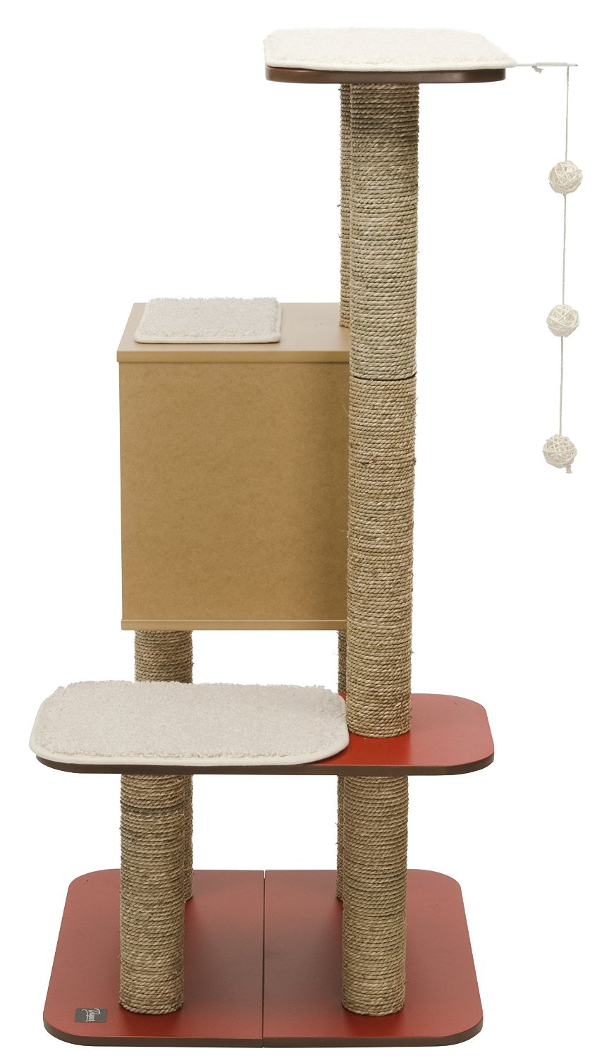 Hagen Vesper V-High Base In Red Cat Post - Kohepets