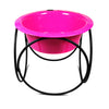 Platinum Pets Olympic Single Raised Feeder Wide Rimmed Dog Bowl (1 x 2 Cups) - Kohepets