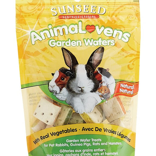 Sunseed AnimaLovens Garden Wafers For Small Animals 3.5oz - Kohepets