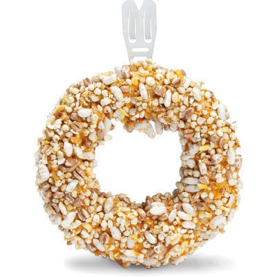 Sunseed Vita Prima Swing Ring Popped Multi-Grain Bird Treat 2oz - Kohepets