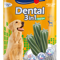 Vitakraft Dental 3-In-1 Fresh Medium Dog Treat 7ct - Kohepets